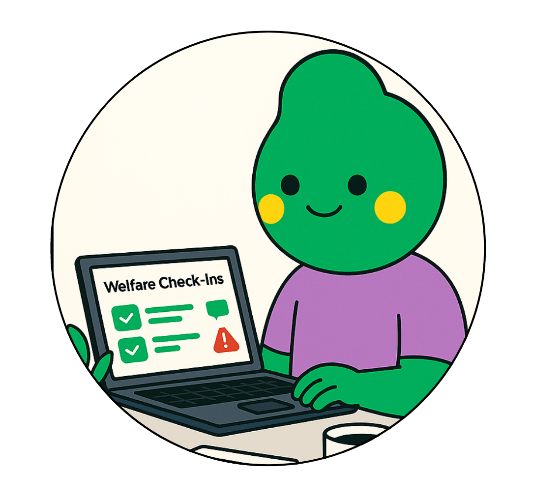 Know who's okay. Help who's not.